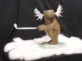 Bruce the Moose Cutting Loose